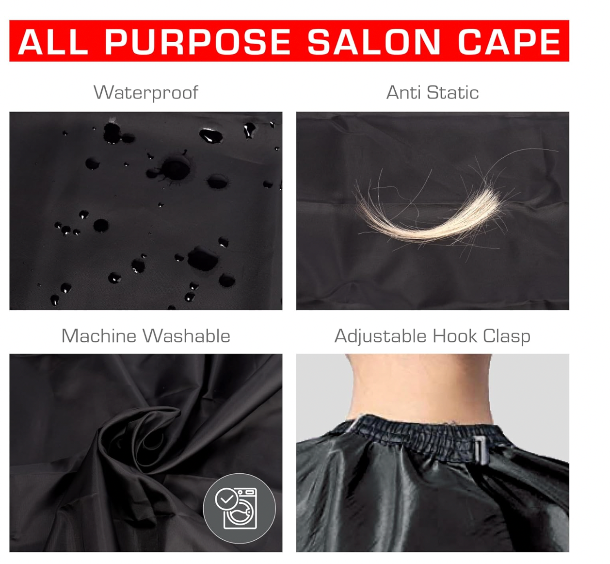 Red by Kiss Professional Cape