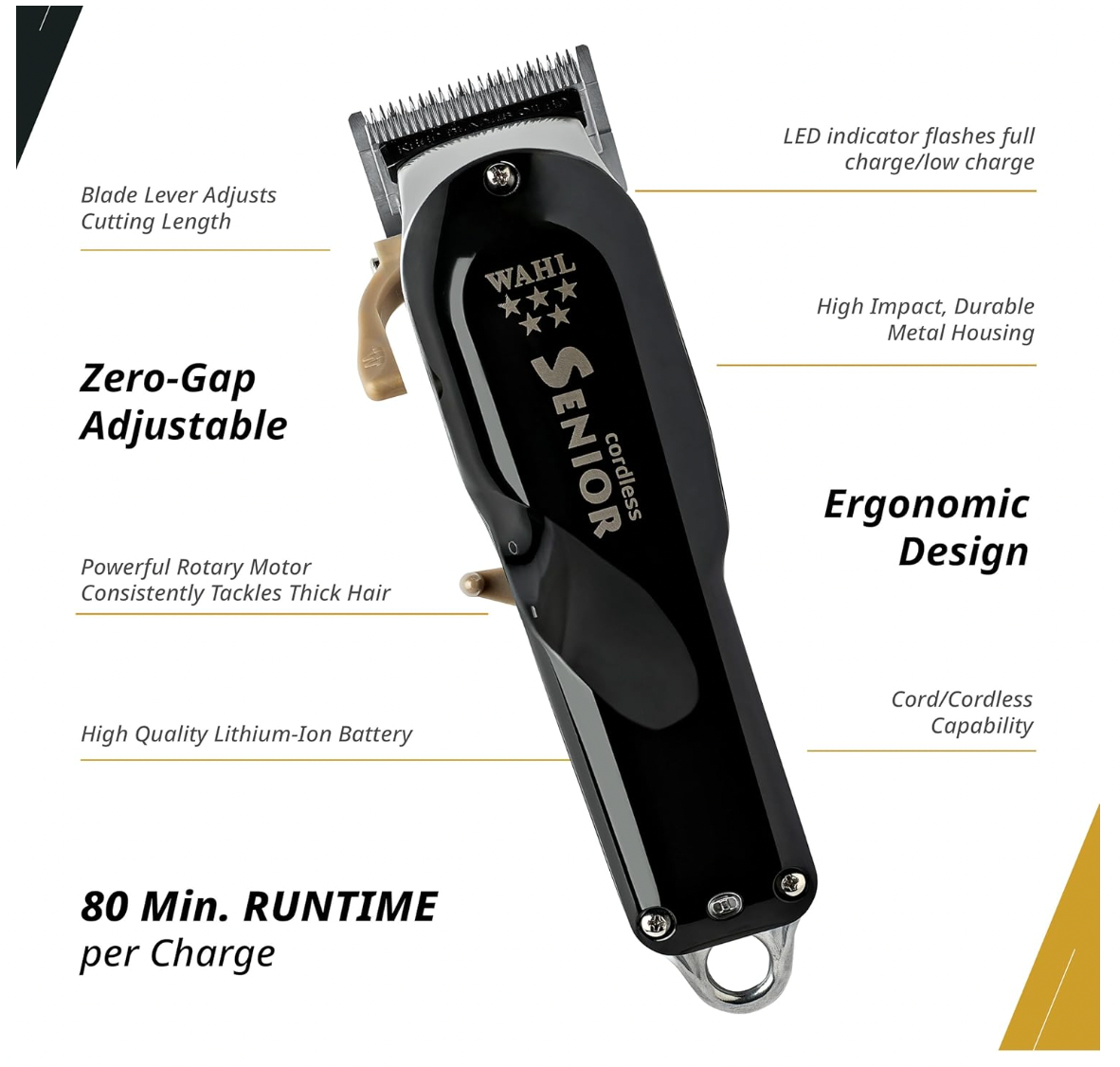Wahl Senior Cordless