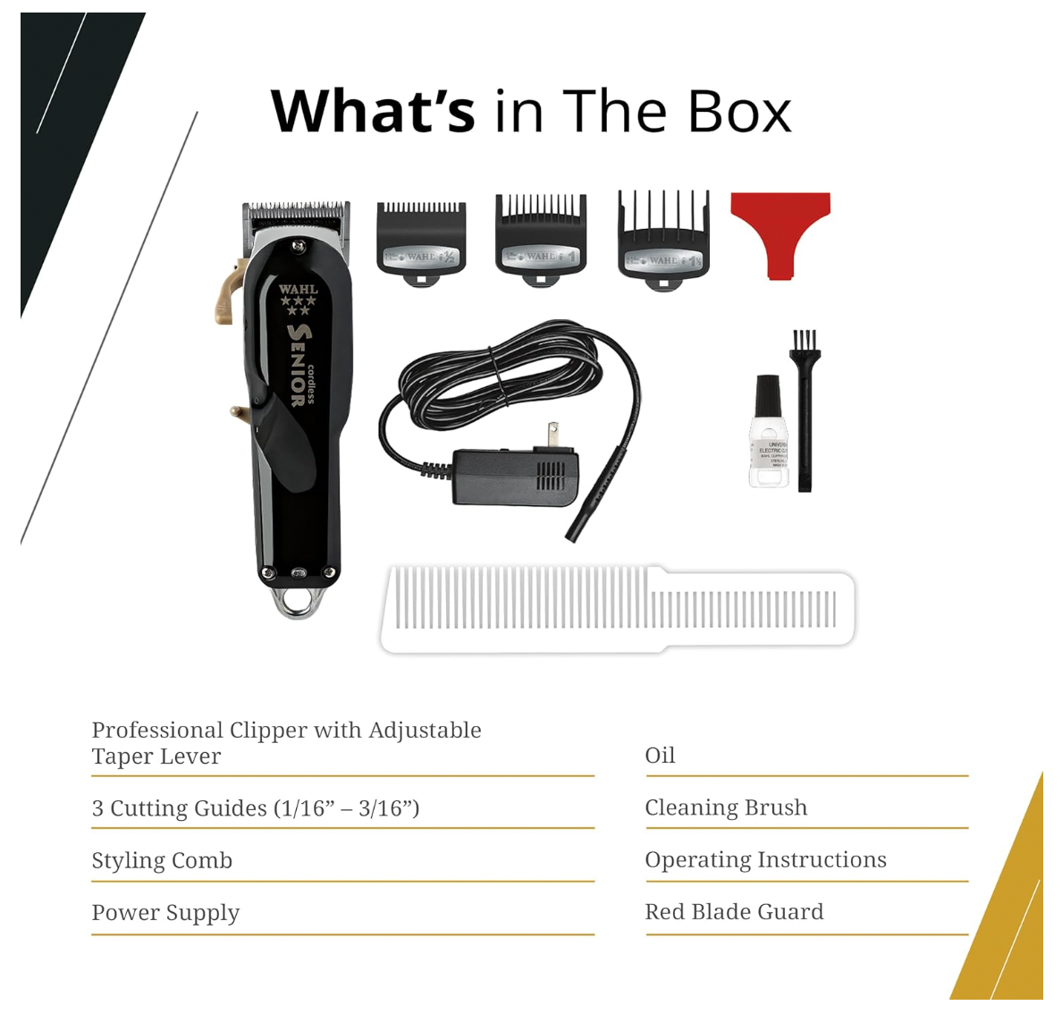 Wahl Senior Cordless