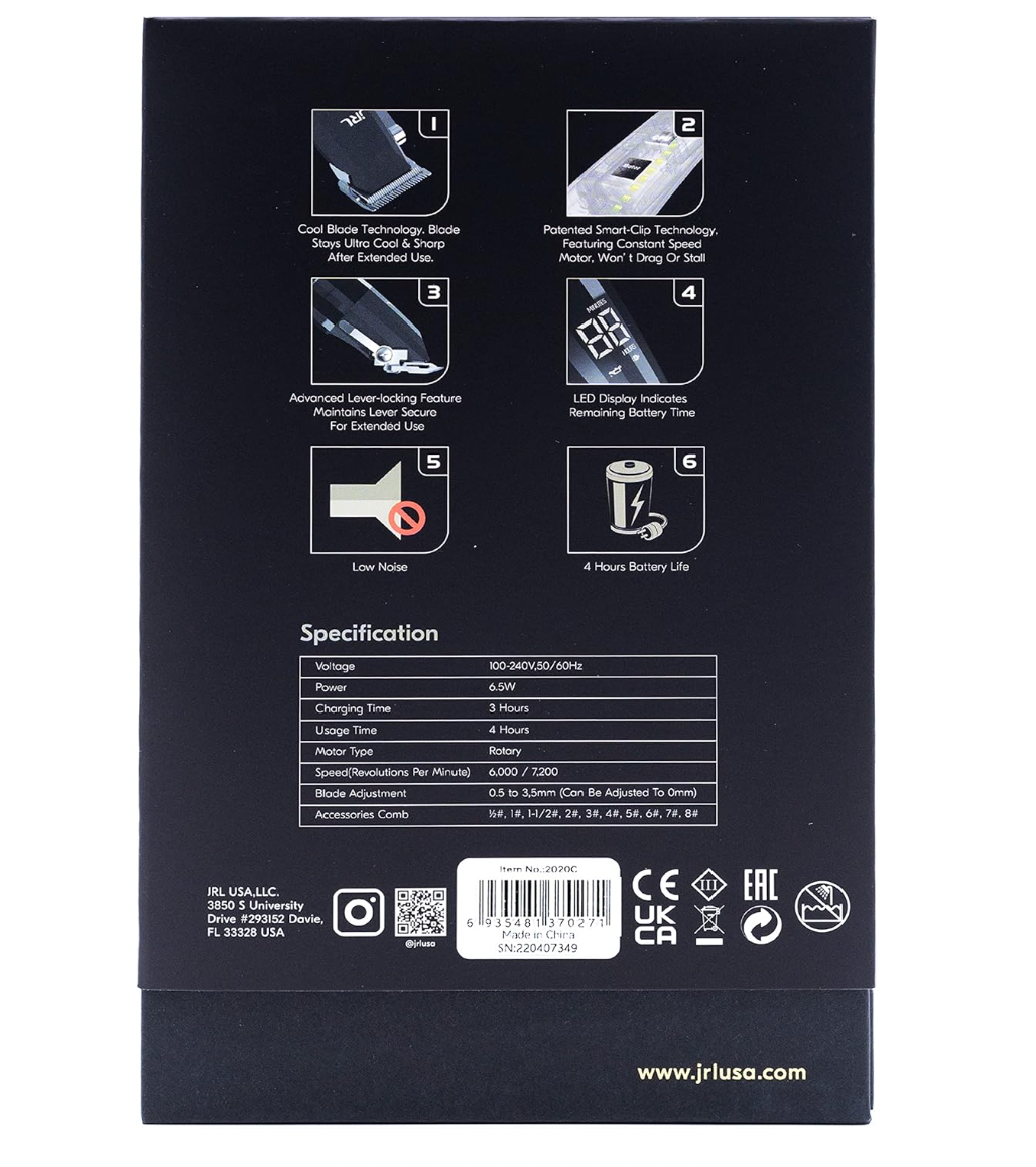 JRL FreshFade 2020C Clipper