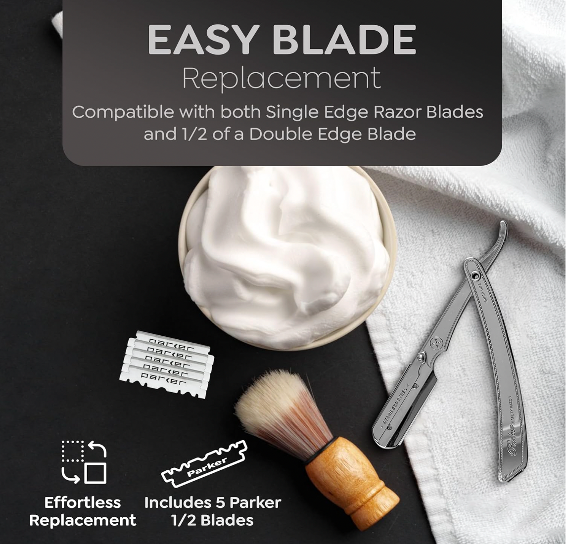 Parker SRX Professional Straight Razor