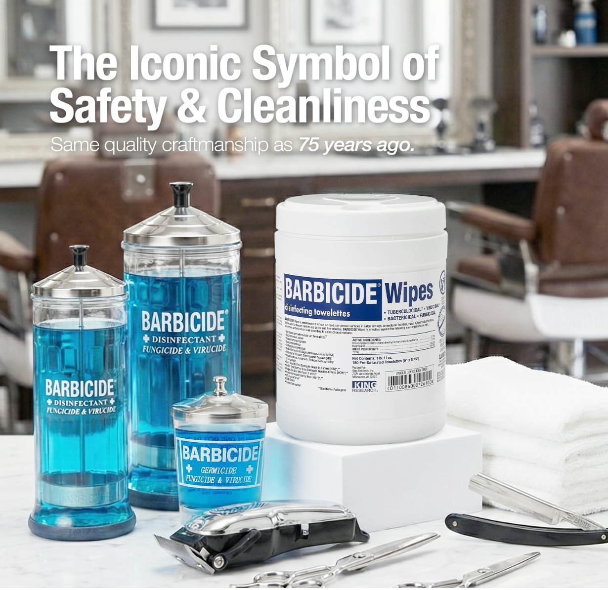 Barbicide Professional Disinfecting Wipes