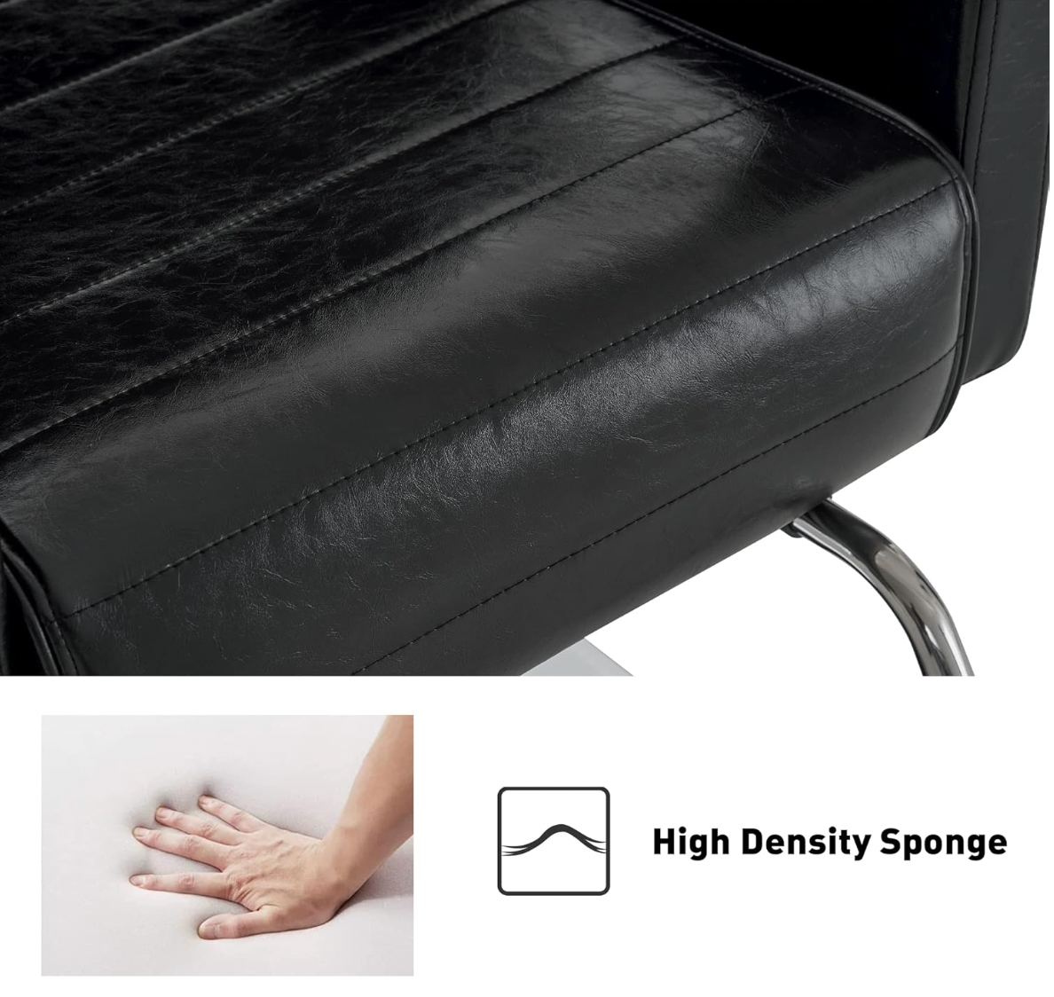 BarberPub Reclining Barber Chair