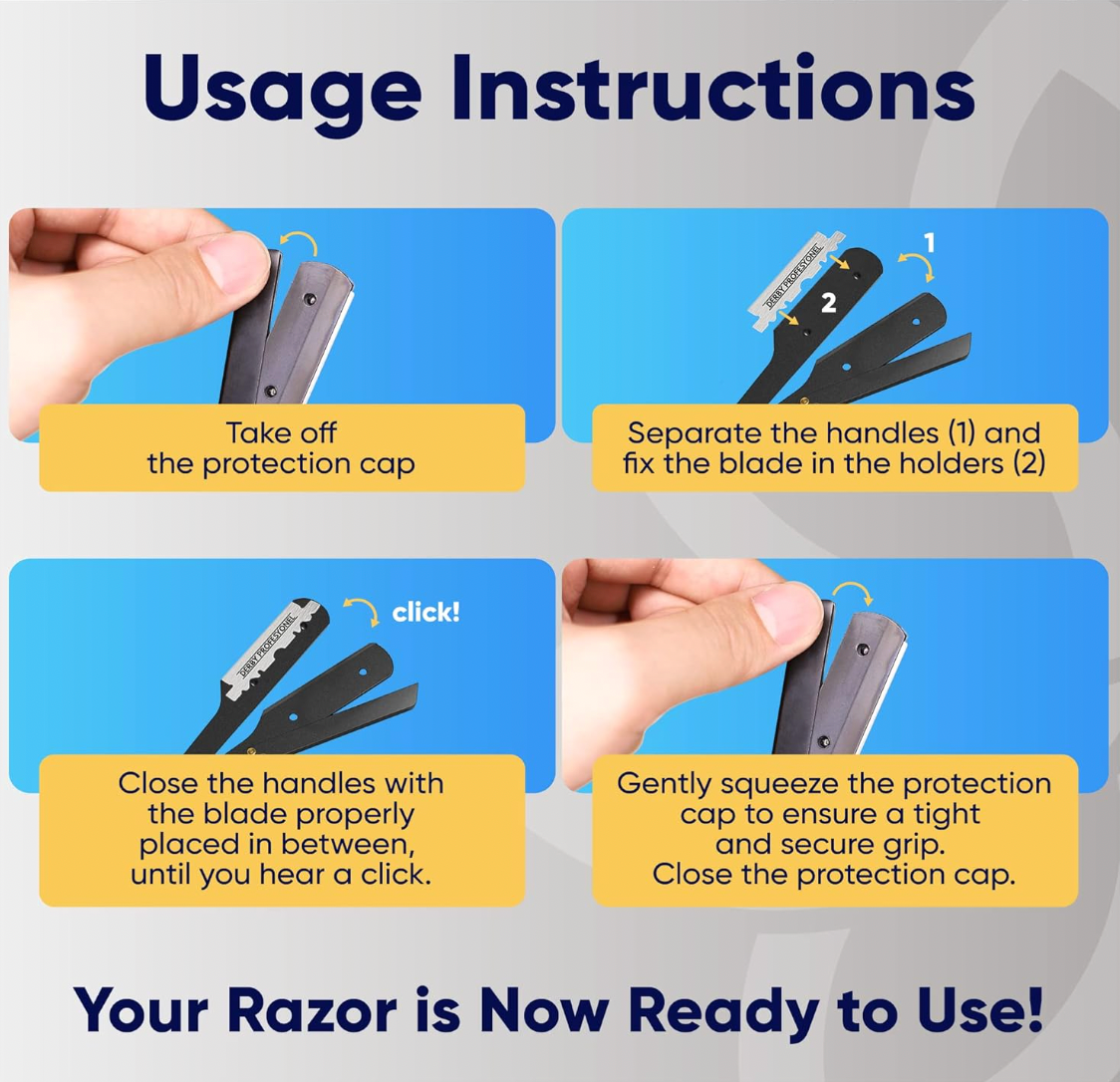 Equinox Professional Straight Edge Razor