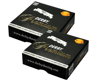 Derby Premium Single Edge Razor (2 Pack)