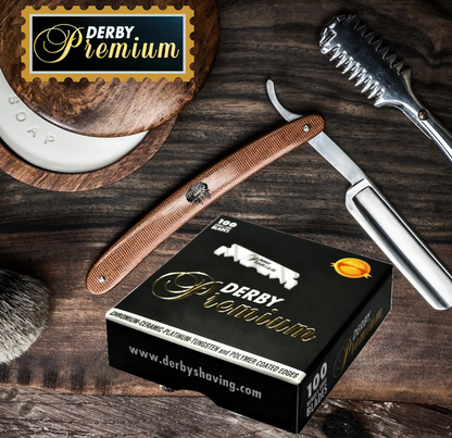 Derby Premium Single Edge Razor (2 Pack)