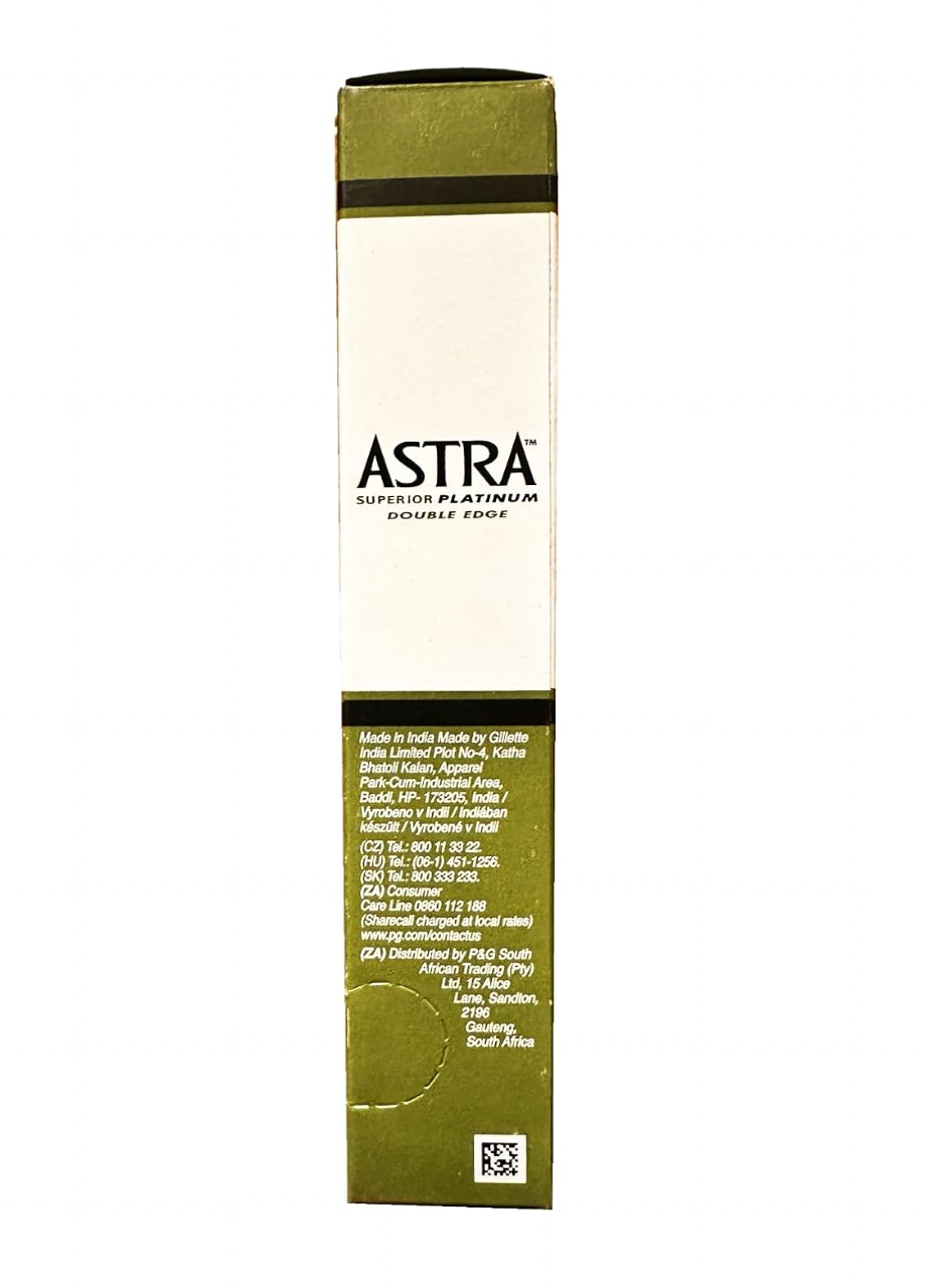 Astra Platinum Double Edge Blades