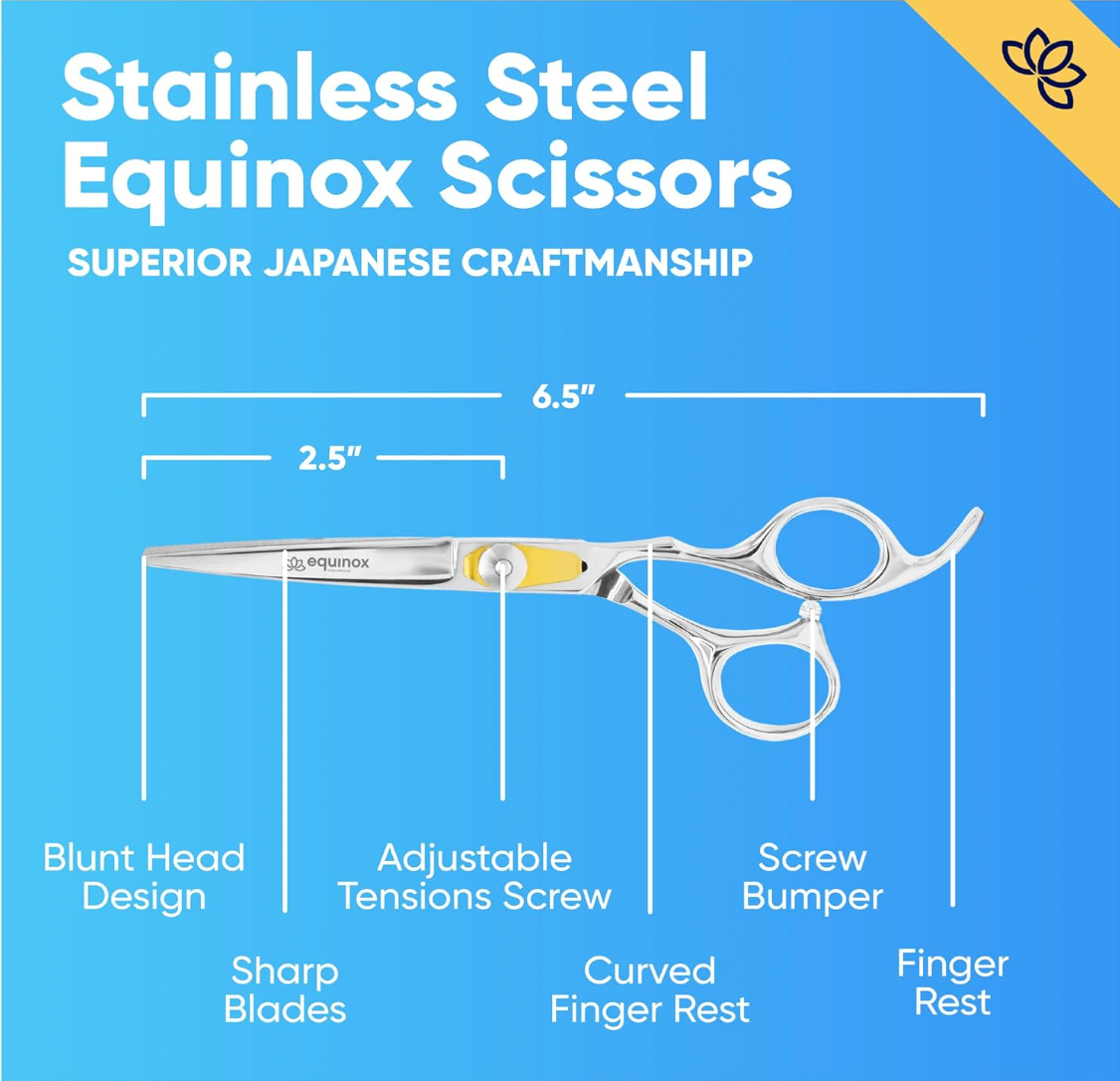 Equinox Razor Edge Hair Cutting Scissors