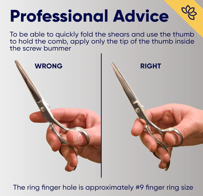 Equinox Razor Edge Hair Cutting Scissors