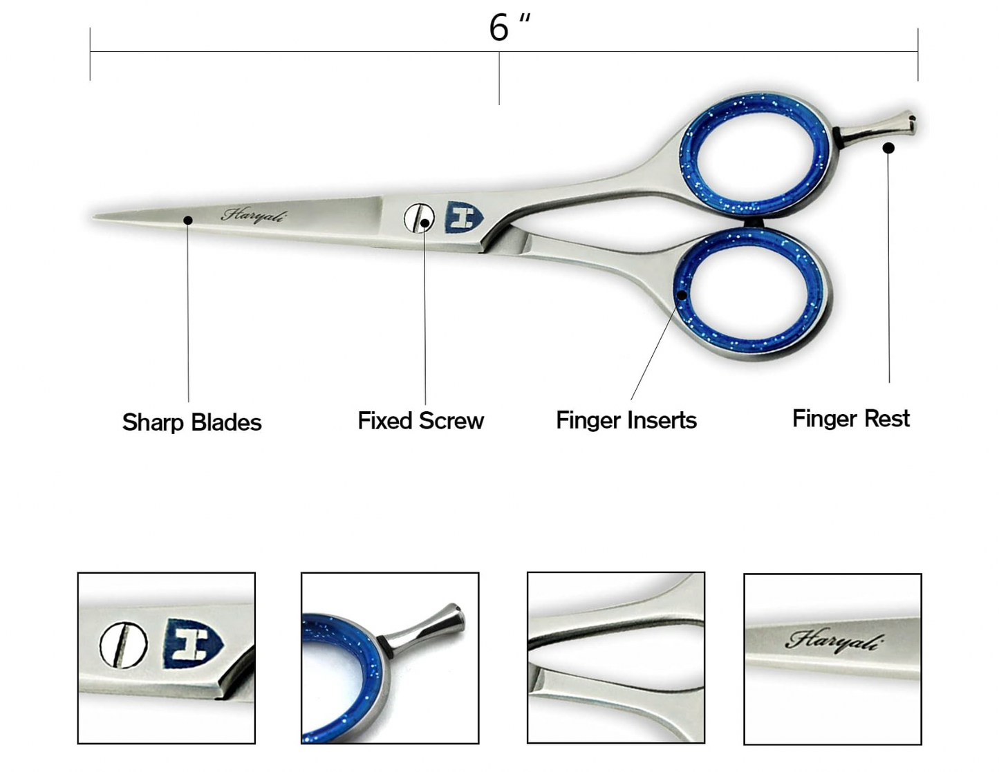Haryali London Barber Shears